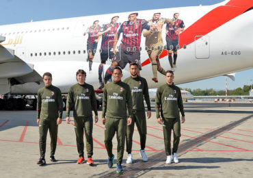 Zawodnicy AC Milan sprawili niespodziankę pasażerom linii Emirates