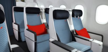 Air France prezentuje swoje nowe kabiny