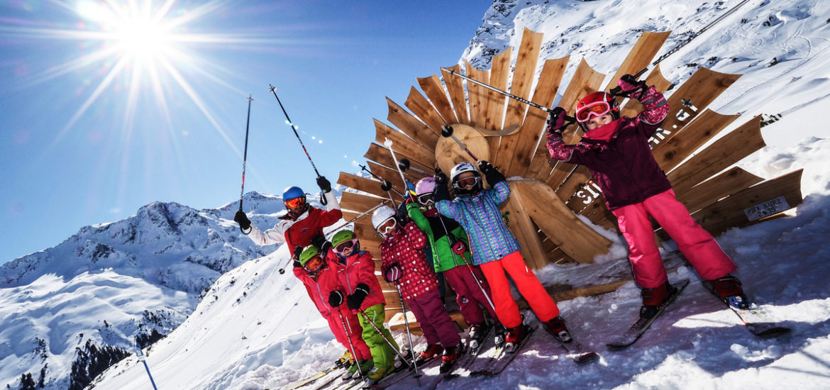 Austriacki ośrodek narciarki w Paznaun przyjazny dla rodzin z dziećmi