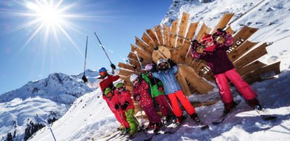 Austriacki ośrodek narciarki w Paznaun przyjazny dla rodzin z dziećmi