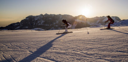 Włoskie Trentino promuje narty o świcie i po zmroku
