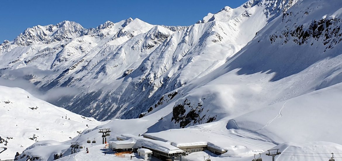 Kaunertal, czary mary na lodowcu