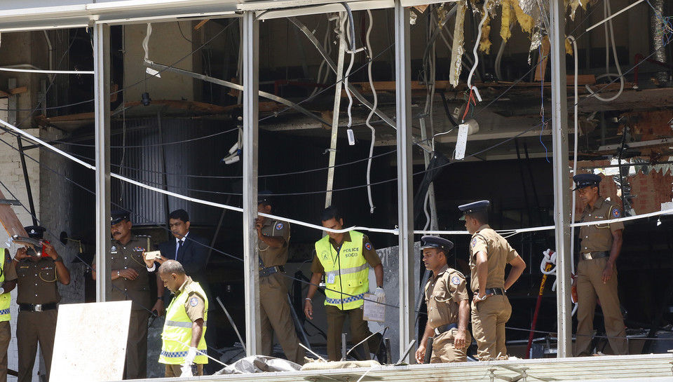 Zamachy na Sri Lance, eksplozje w kościołach i hotelach, wiele ofiar