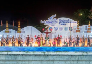 Zimowy Festiwal Loi Krathong w Tajlandii