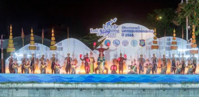 Zimowy Festiwal Loi Krathong w Tajlandii